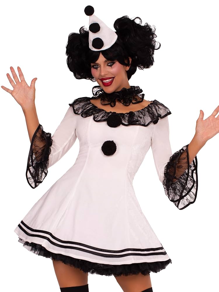Amazon.co.jp: LEG AVENUE(レッグアベニュー) 3 PC. Pierrot